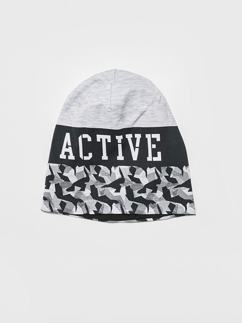 Printed Boy's Tricot Beanie