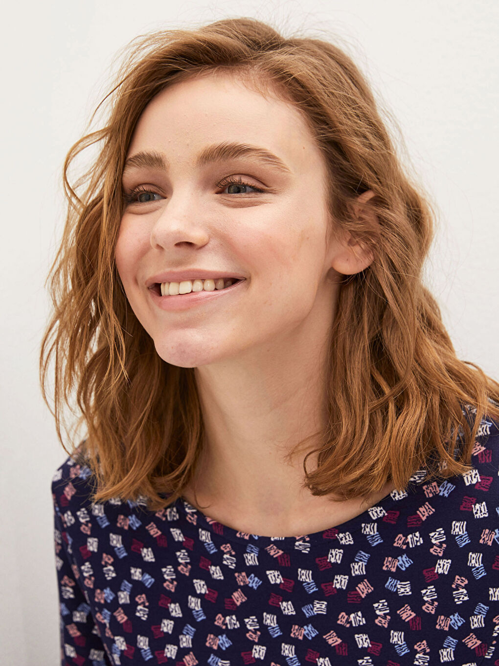 فستان بونتي مطبوع-1