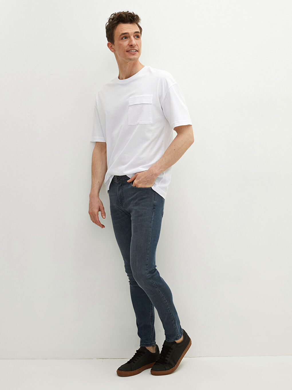 İndigo Premium Denim 770 Super Skinny Erkek Jean Pantolon-2