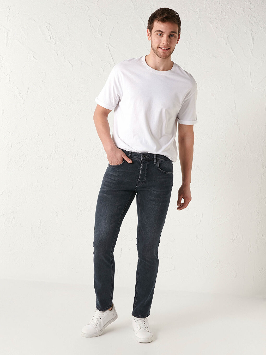 Premium Denim 750 Slim Fit Erkek Jean Pantolon-1