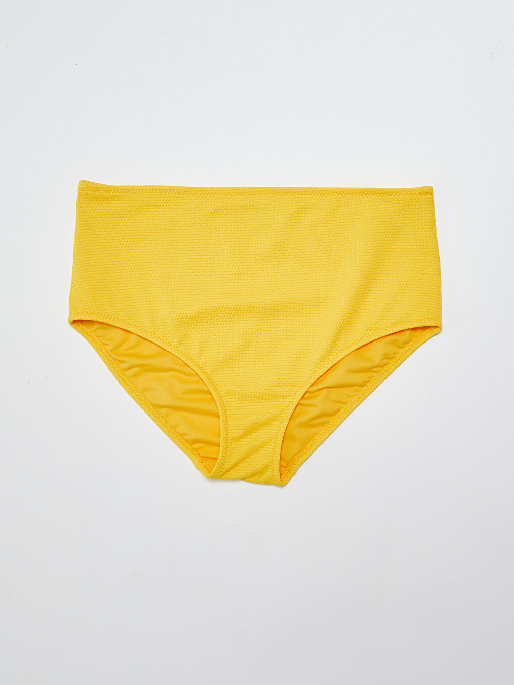 Sarı Kadın Düz Bikini Alt