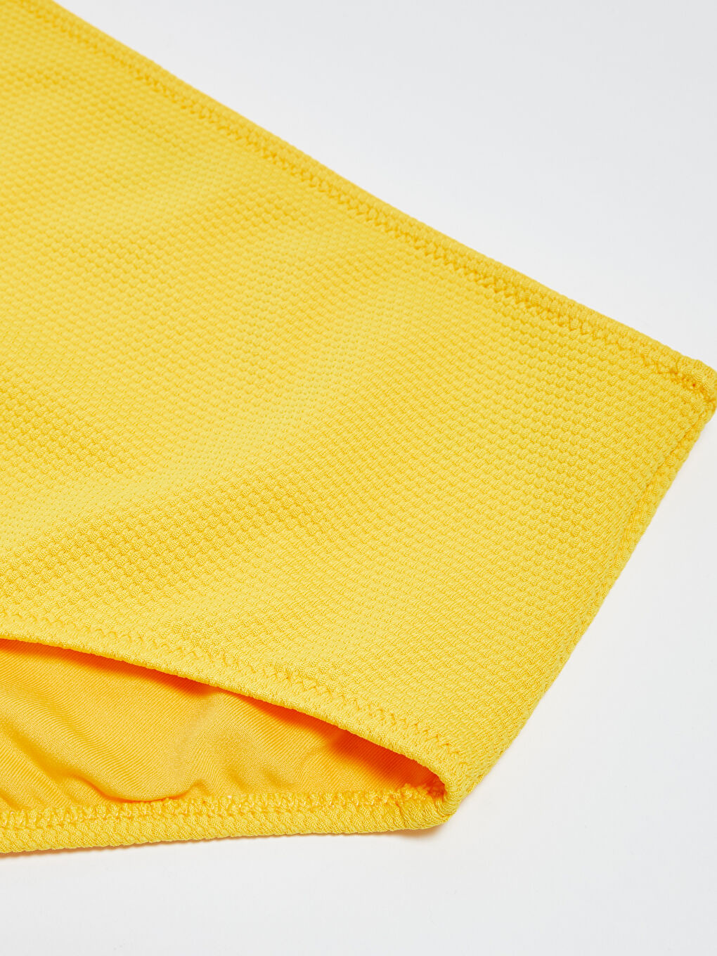 Sarı Kadın Düz Bikini Alt-2