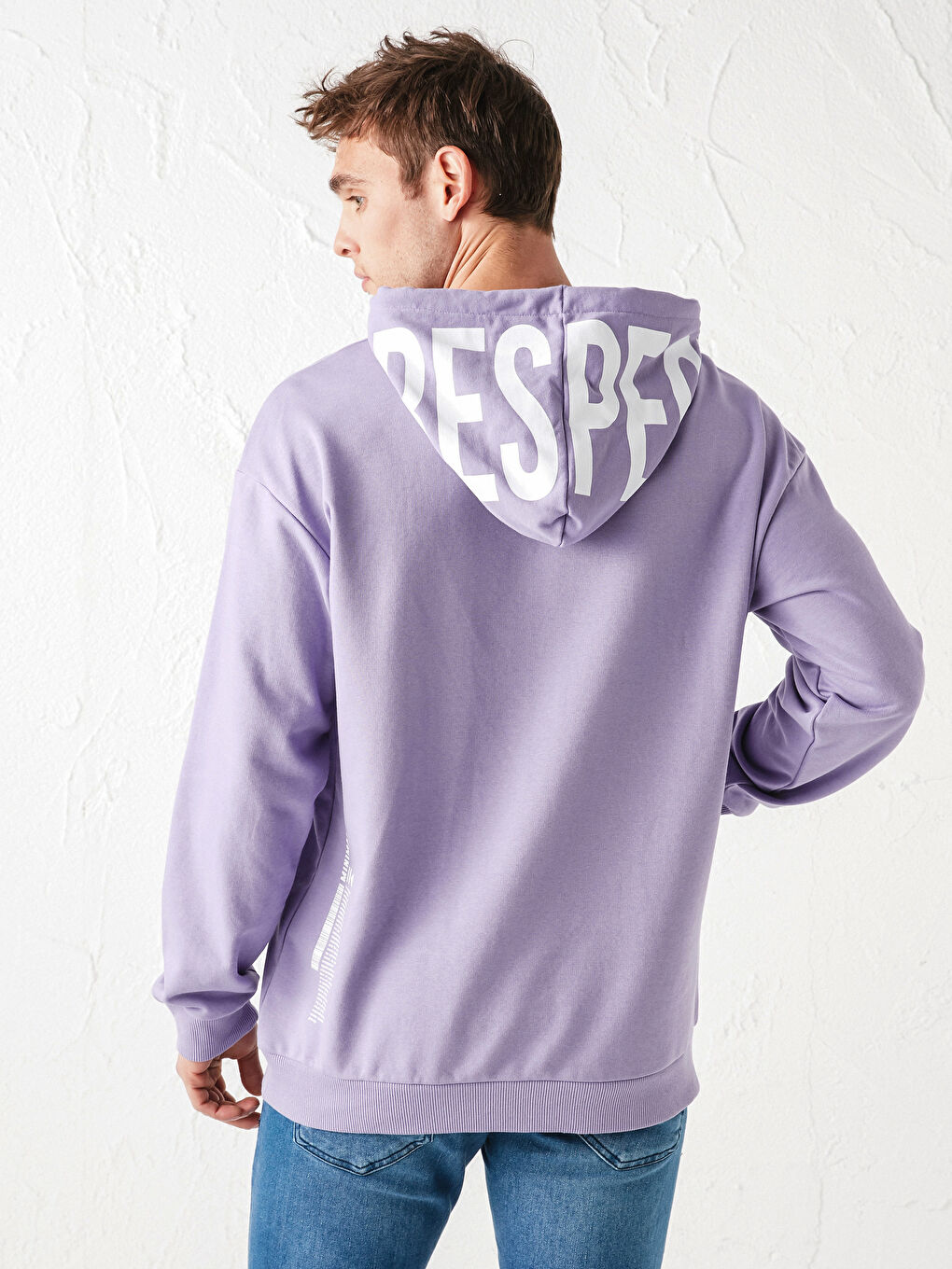 XSIDE Long Sleeve Printed Men's Hoodie -S1CI12Z8-MTV