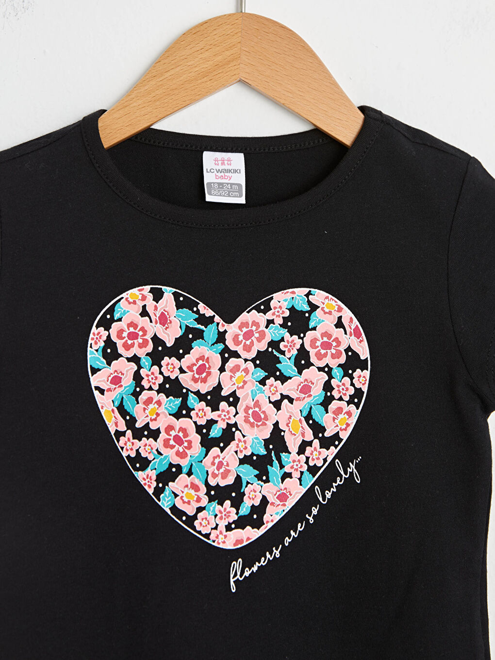 Ensemble T-Shirt Bébé Fille Col Rond Imprimé Manches Courtes et Legging Long en Coton-2