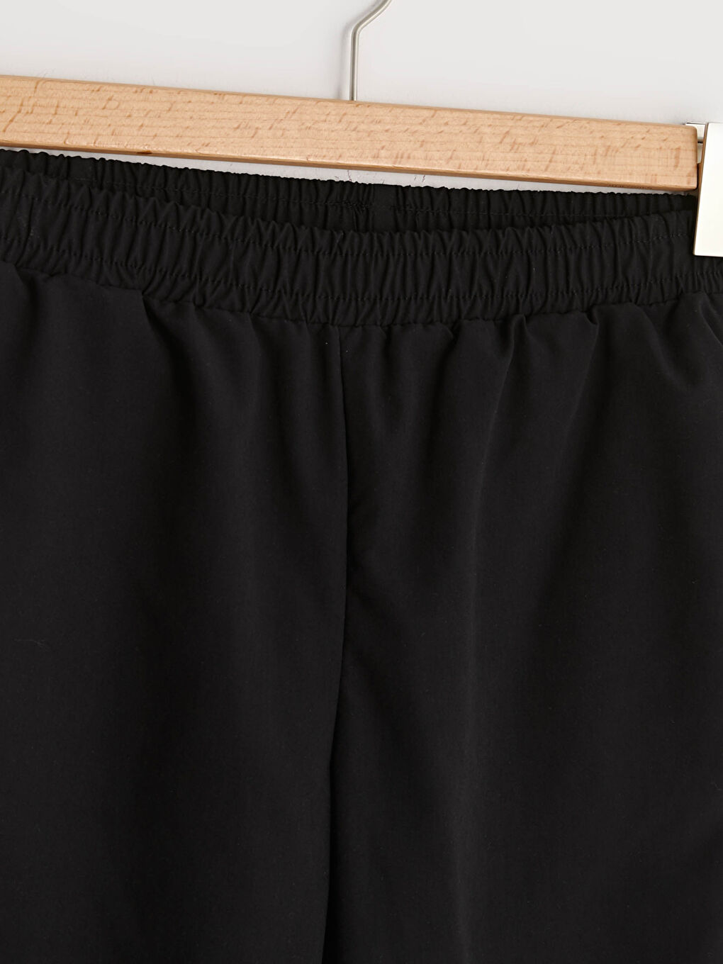 Siyah Beli Lastikli Comfort Fit Harem Kadın Pantolon-6