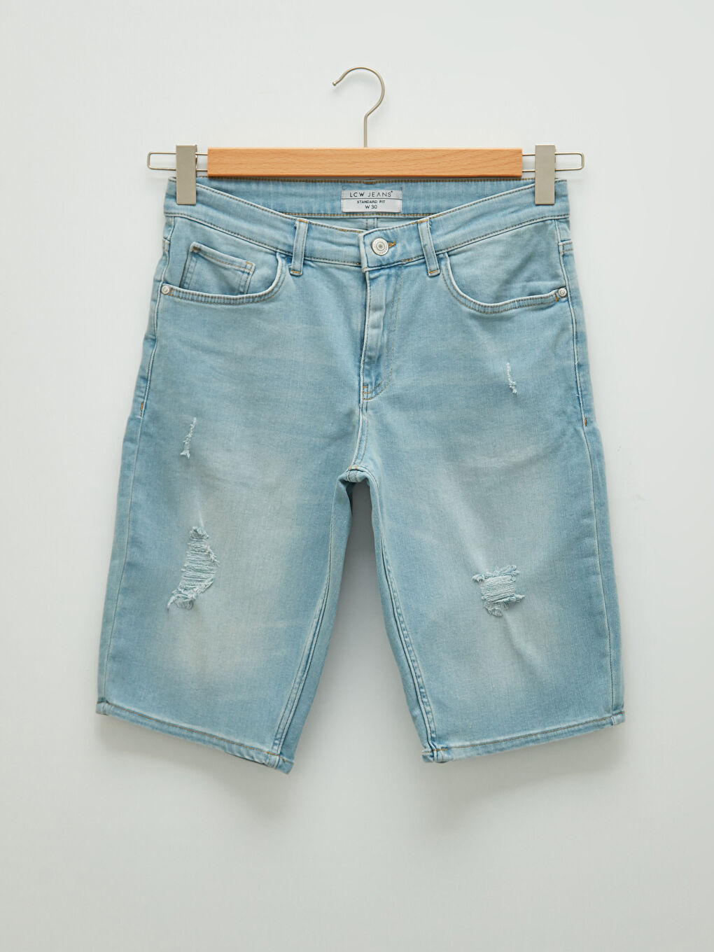 Standard Fit Men's Jean Shorts -S1CK05Z8-311