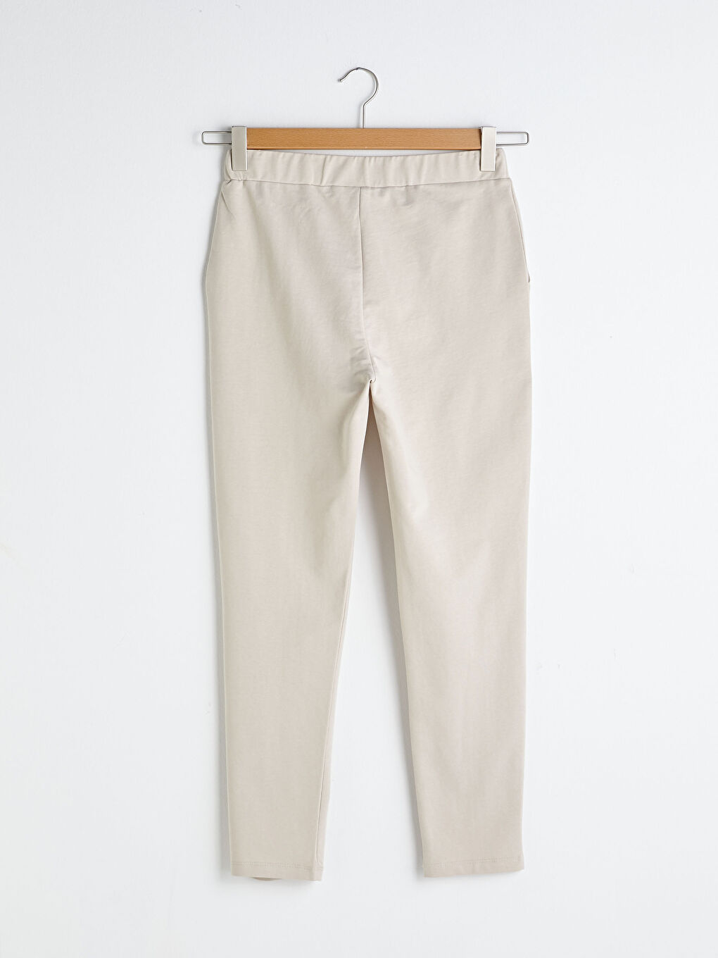 Gri Beli Lastikli Kadın Eşofman Alt-9