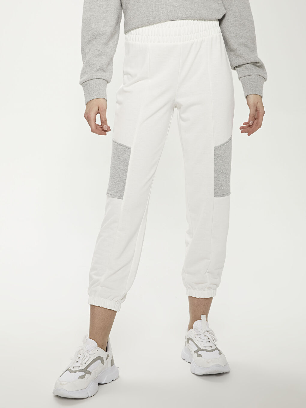 Pantalon de survêtement de sport à taille élastique pour Femmes-1