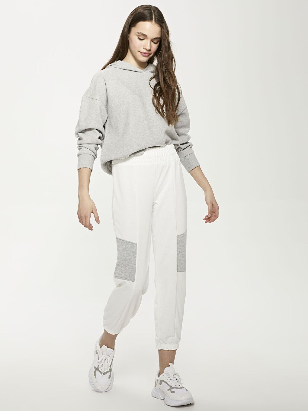 Pantalon de survêtement de sport à taille élastique pour Femmes-3