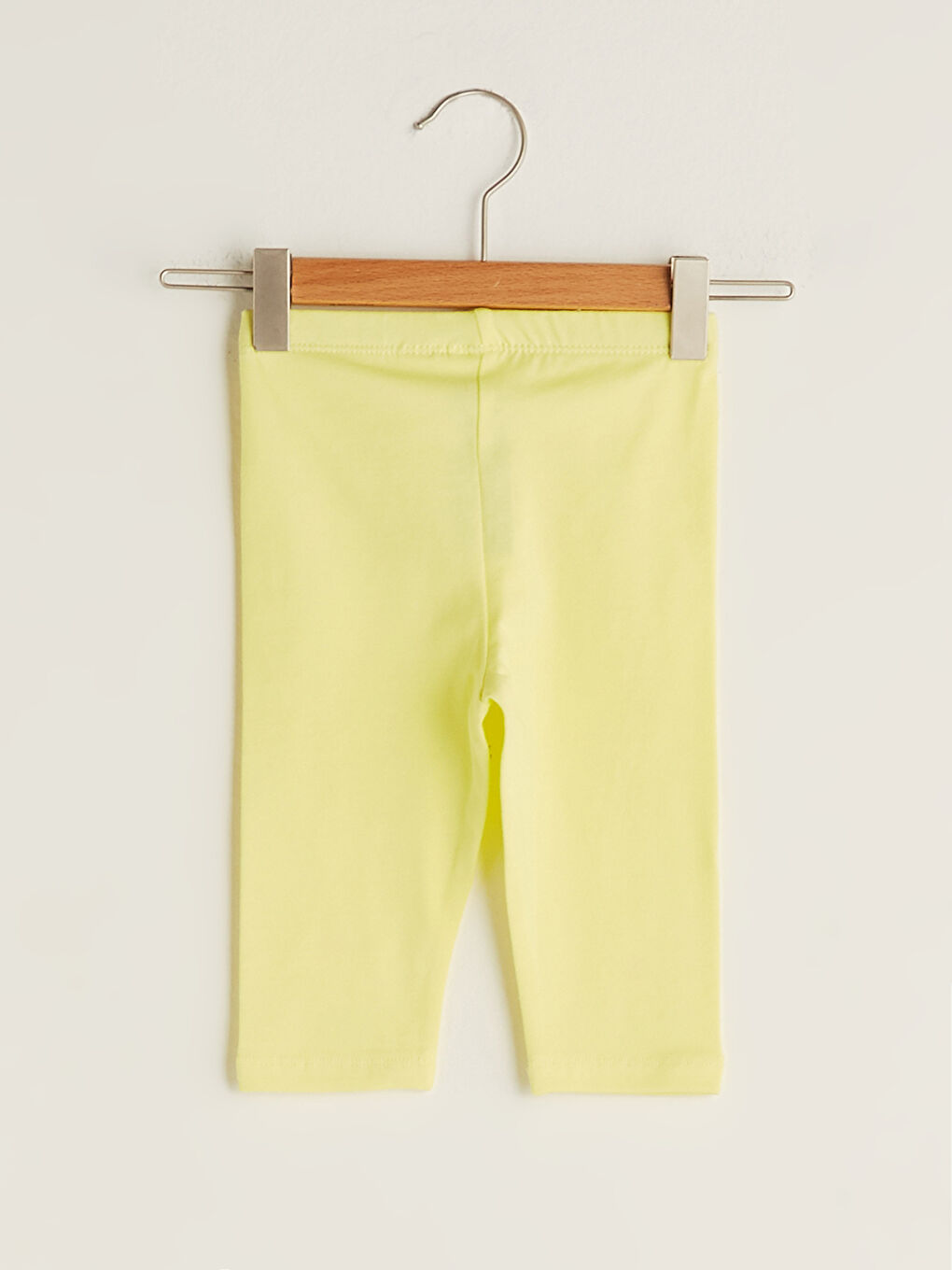 Elastic Waist Cotton Printed Baby Girl Leggings-1