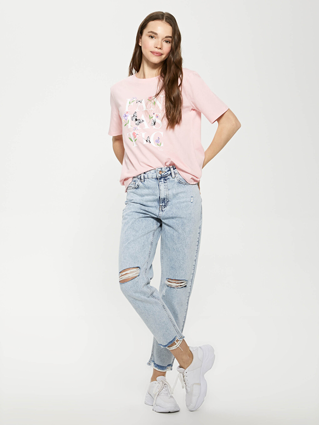 High Waist Mom Fit Women Rodeo Jeans-6