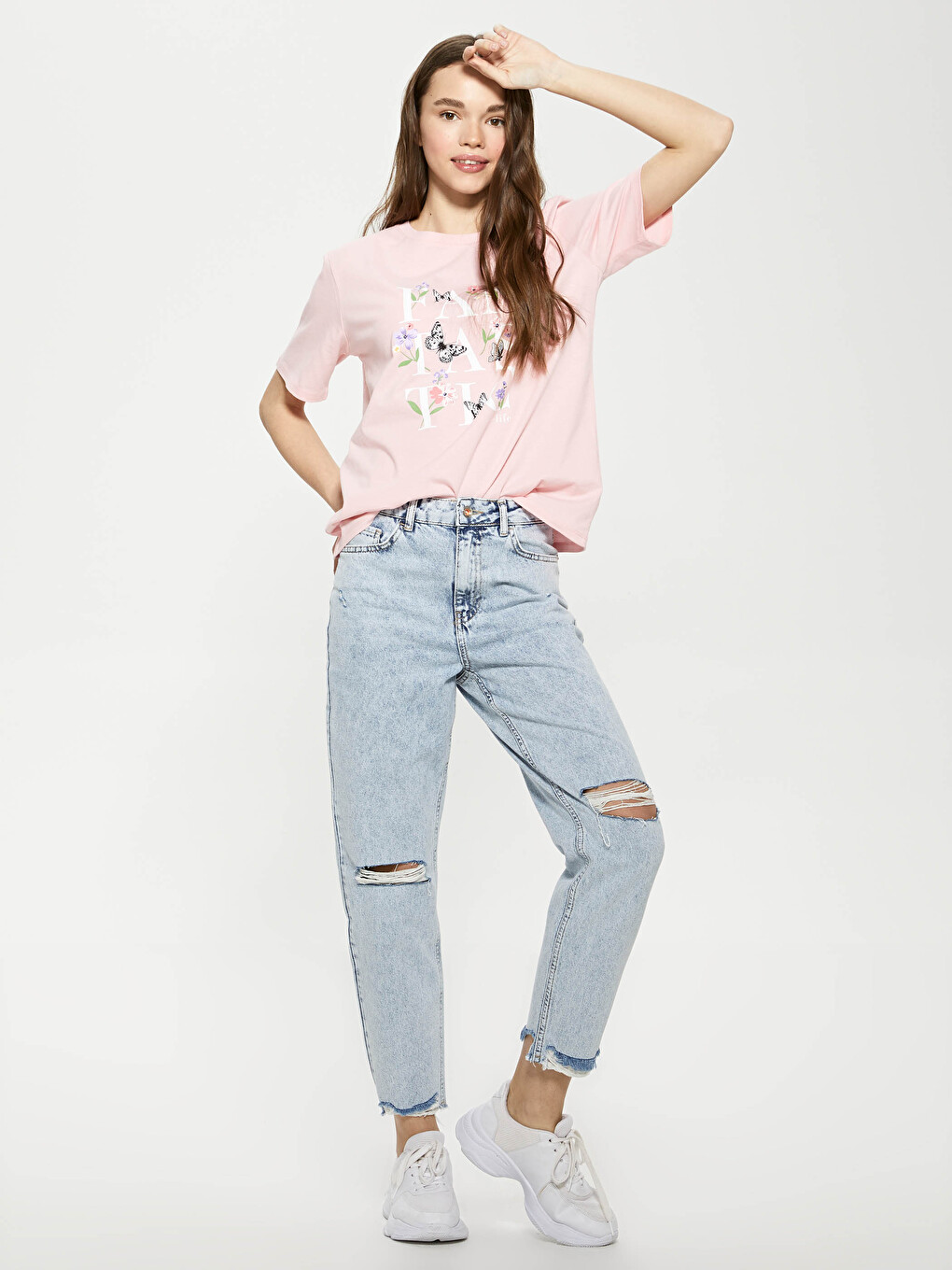 High Waist Mom Fit Women Rodeo Jeans-7