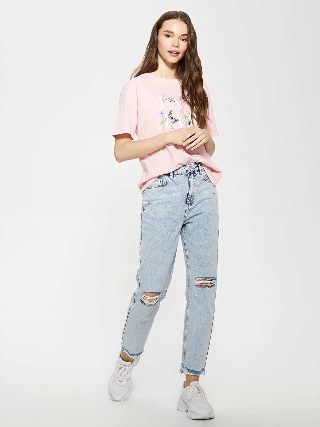 High Waist Mom Fit Women Rodeo Jeans-8