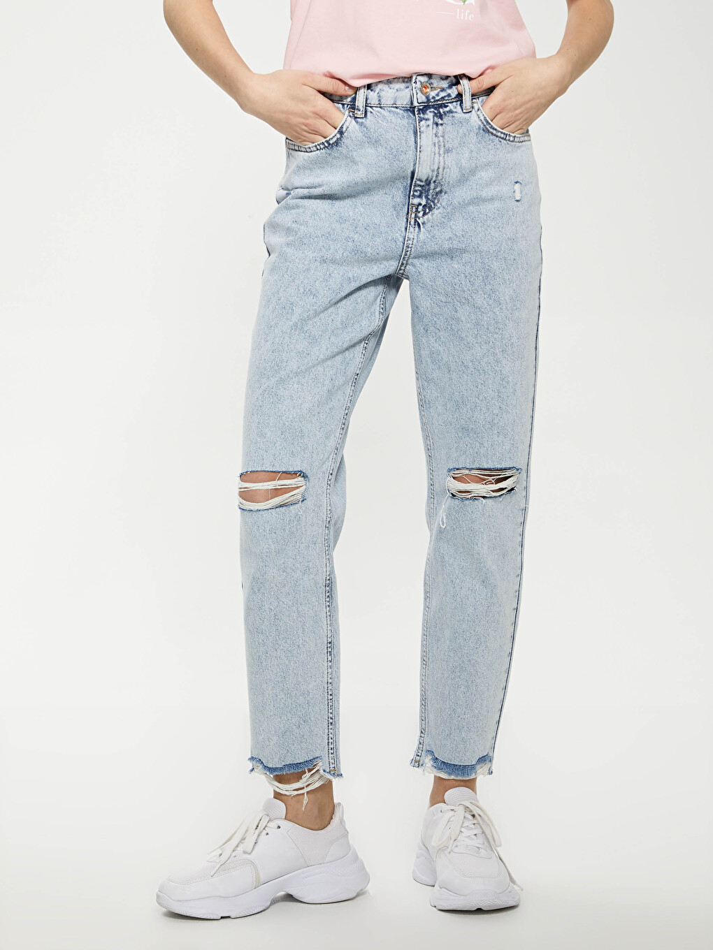 High Waist Mom Fit Women Rodeo Jeans-9