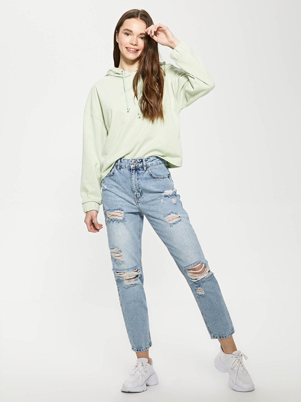 High Waist Mom Fit Women Rodeo Jeans