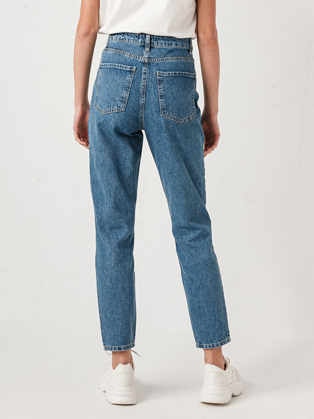 Джинси Родео з високою талією, мом фіт, довжина до щиколотки-4