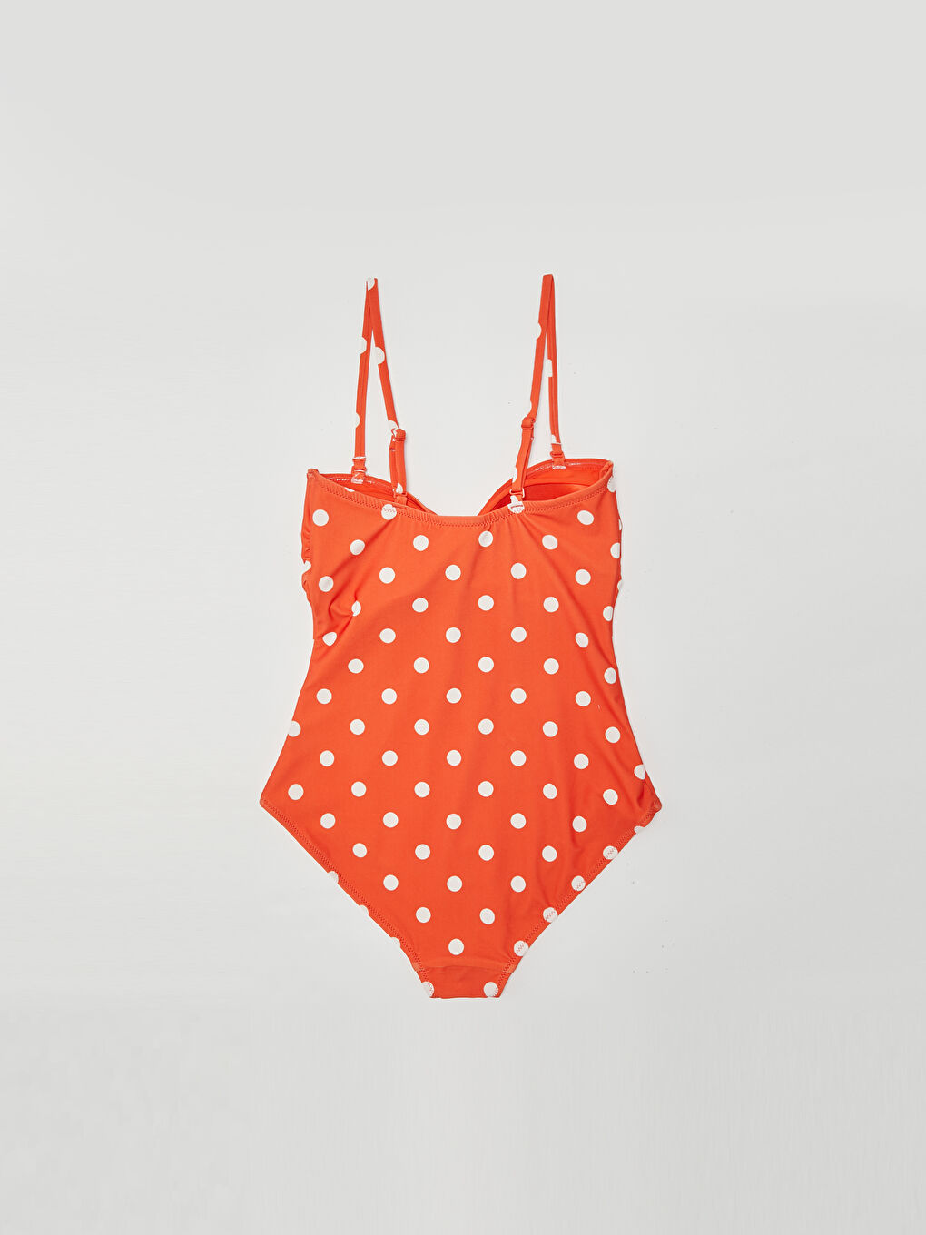 Maillot de Bain Pour Femmes À Pois Avec Bretelles Et Nœud-2