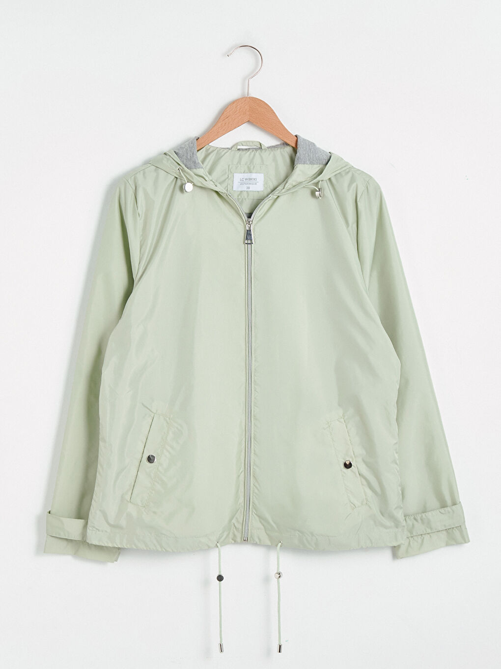 Lightweight Raincoat with Hood-5