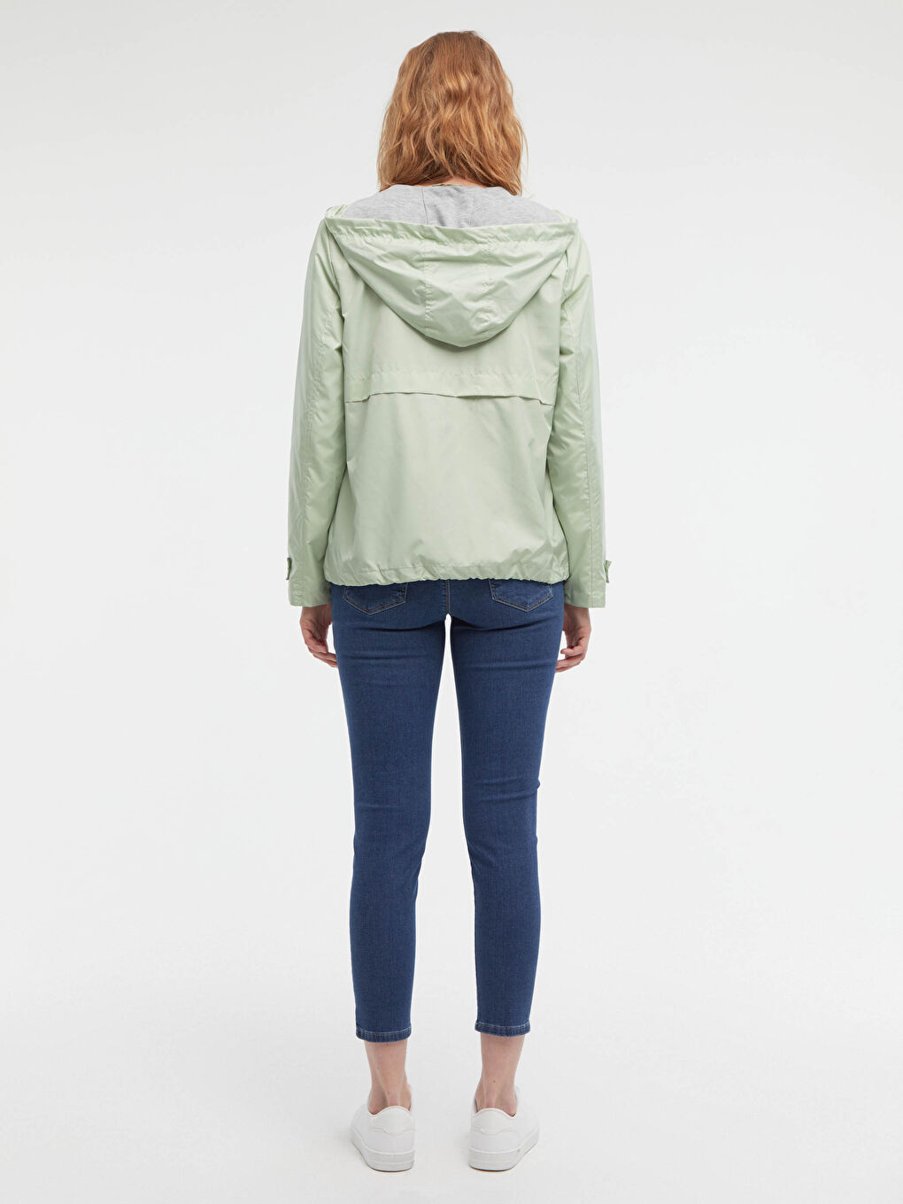 Lightweight Raincoat with Hood-3
