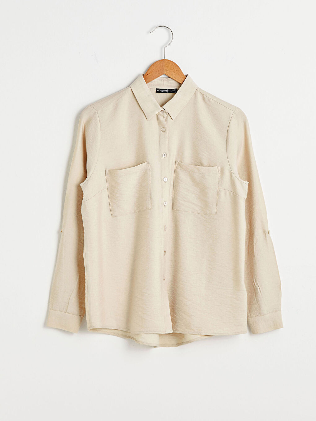 Pocket Detailed Long Sleeve Shirt-5
