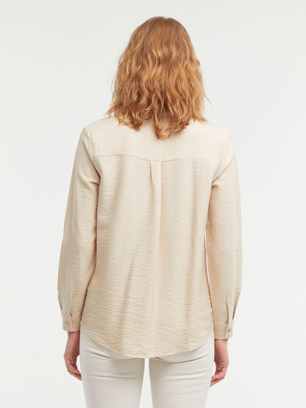 Pocket Detailed Long Sleeve Shirt-3