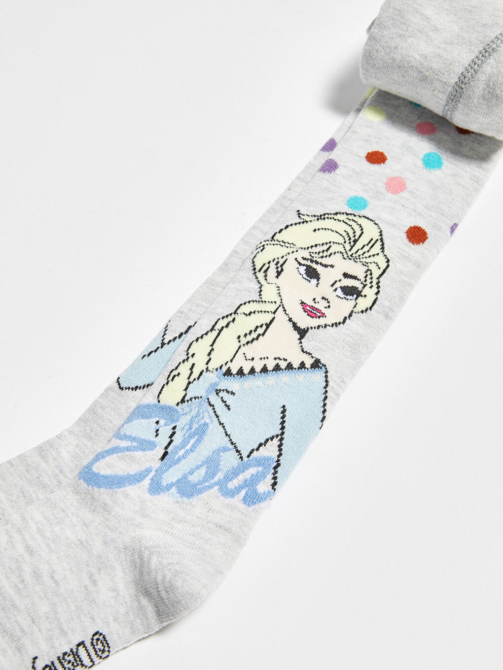 Elsa Desenli Kız Çocuk Külotlu Çorap-2
