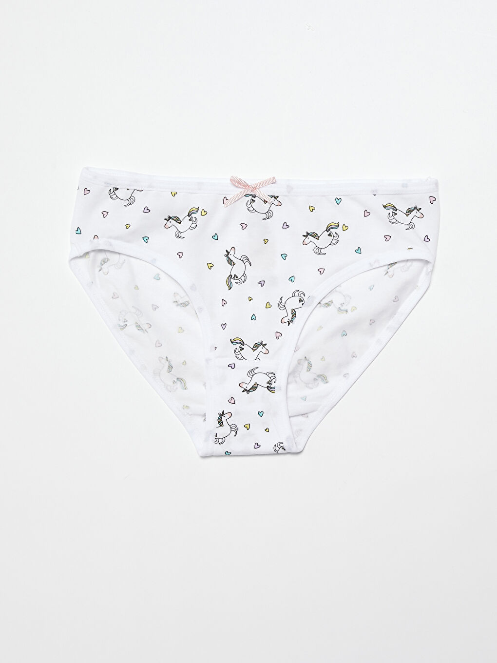 سراويل داخلية قطنية مطبوعة للبنات - عبوة من 4 قطع-3