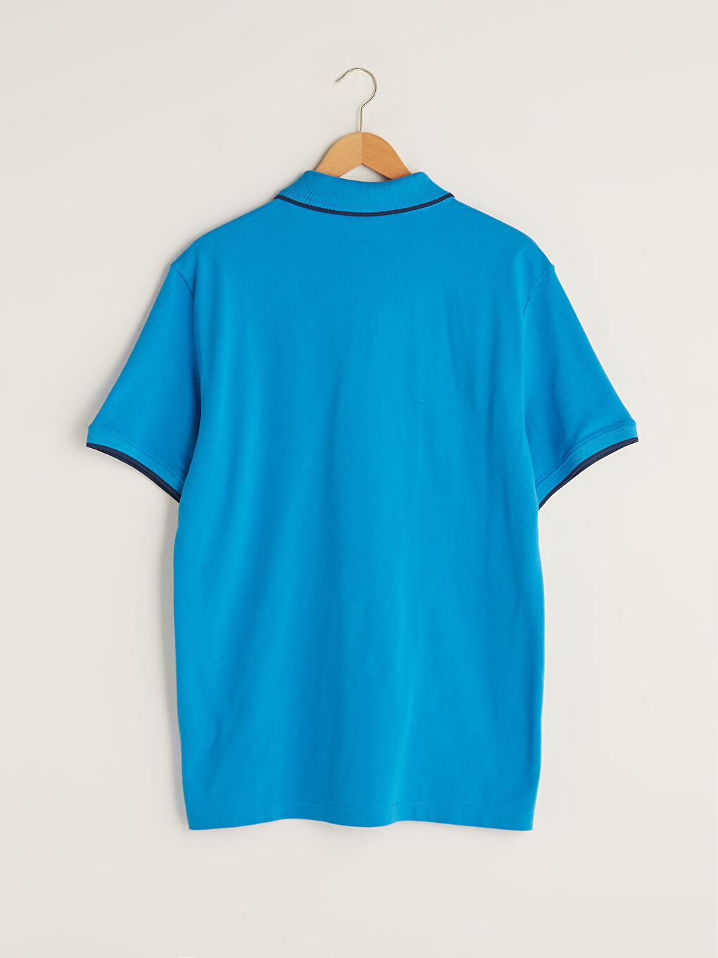 Polo Neck Short Sleeve Pique Men's T-Shirt-6