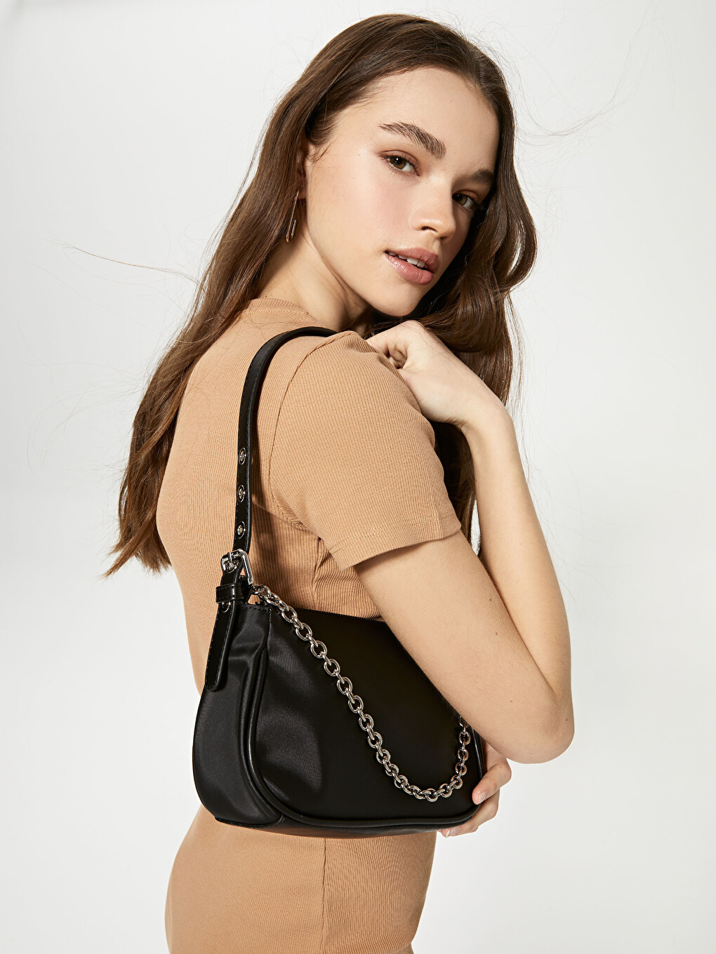LCW ACCESSORIES Women's Faux Leather Shoulder Bag - S1CP52Z8-E0N