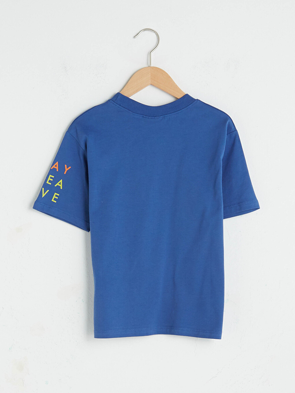 Crew Neck Basic Short Sleeve Girls' T-Shirt-1