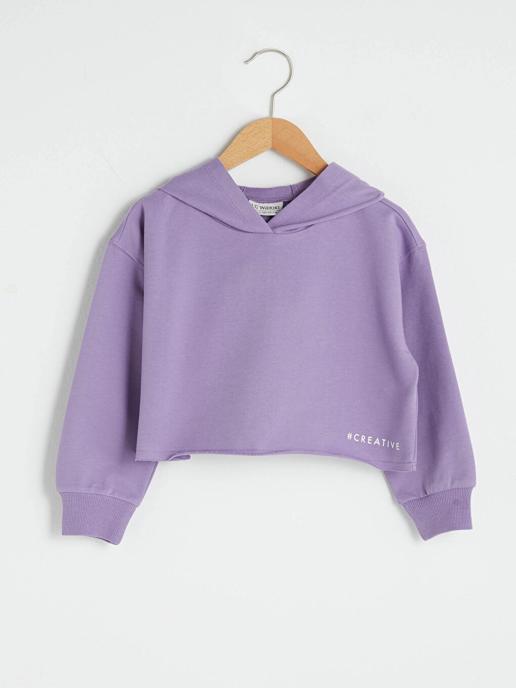 Djevojka LILA Majica s kapuljačom/Dukserica