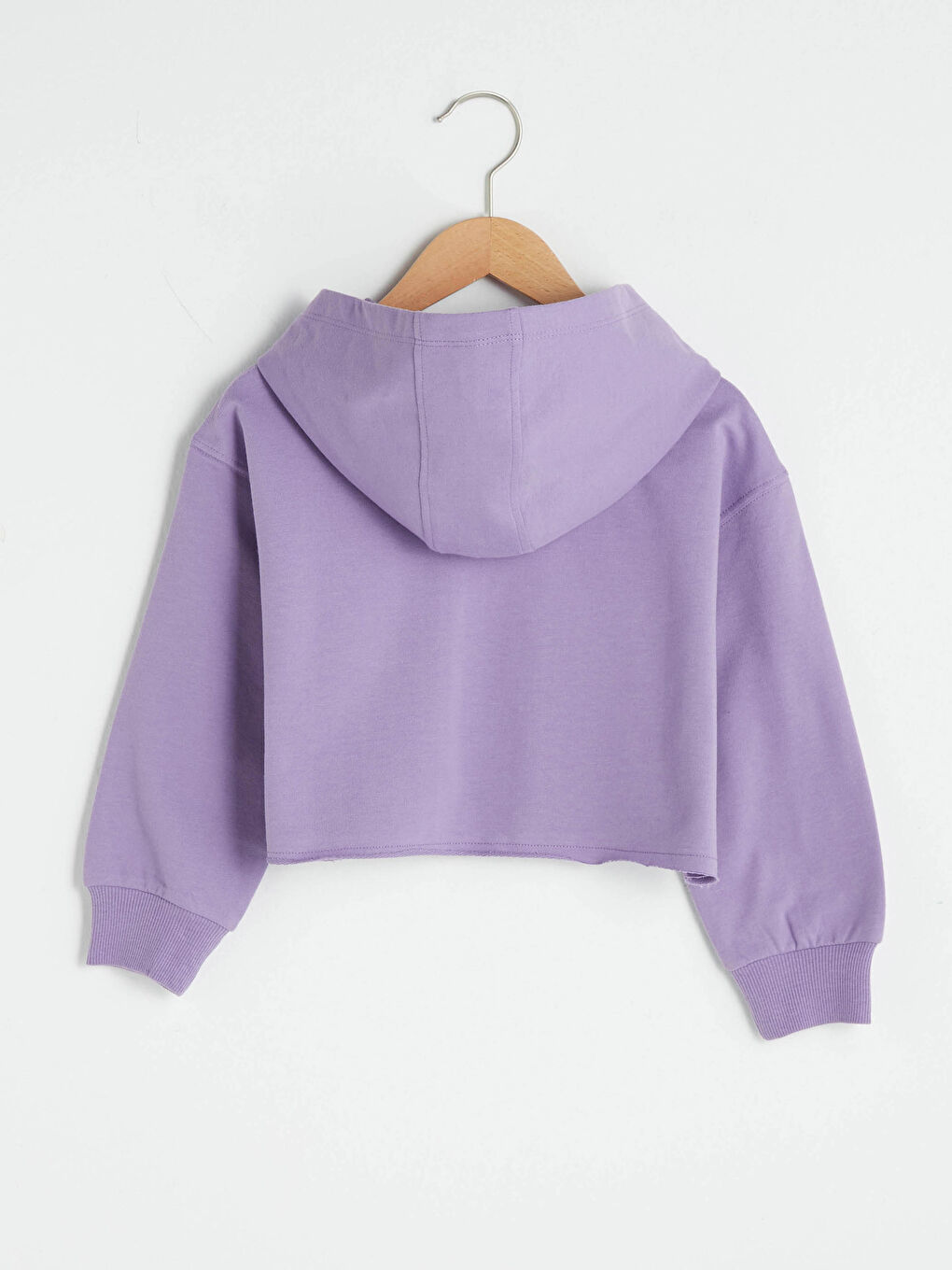 Djevojka LILA Majica s kapuljačom/Dukserica-3