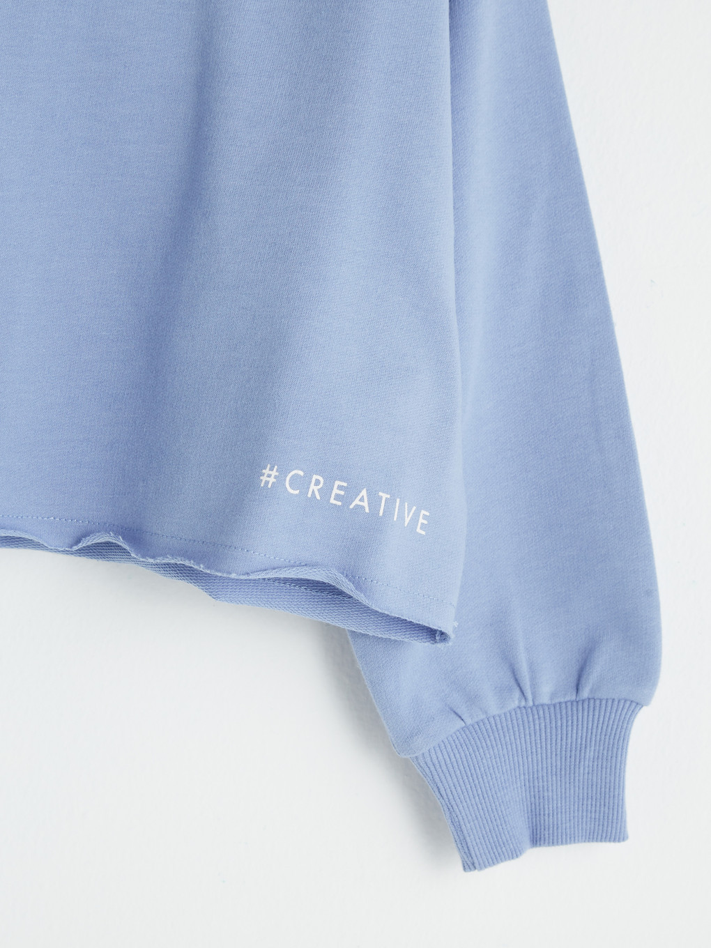 Lila Kapüşonlu Basic Uzun Kollu Kız Çocuk Sweatshirt-3