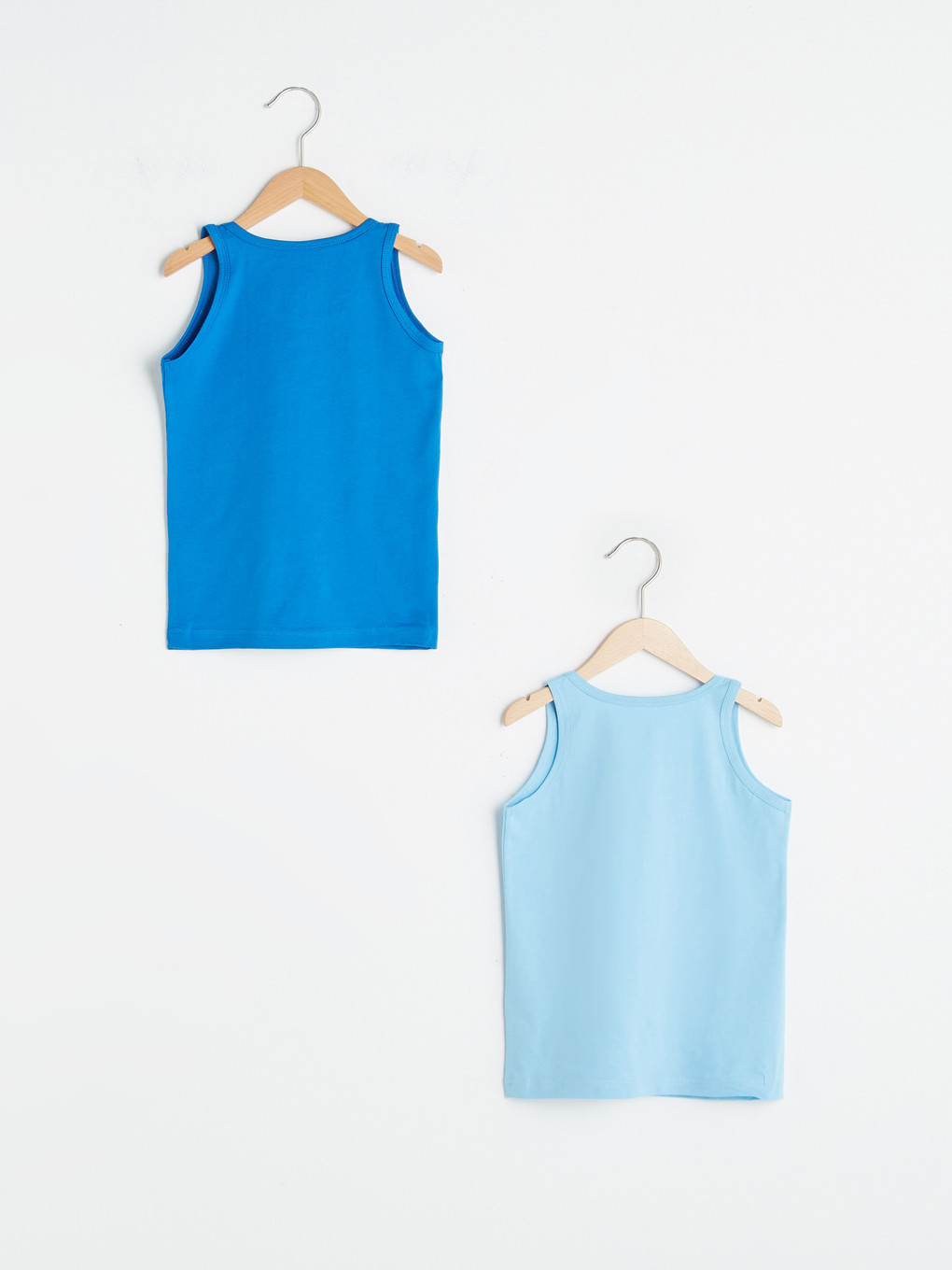 Crew Neck Cotton Boy Singlet 2-pack-1