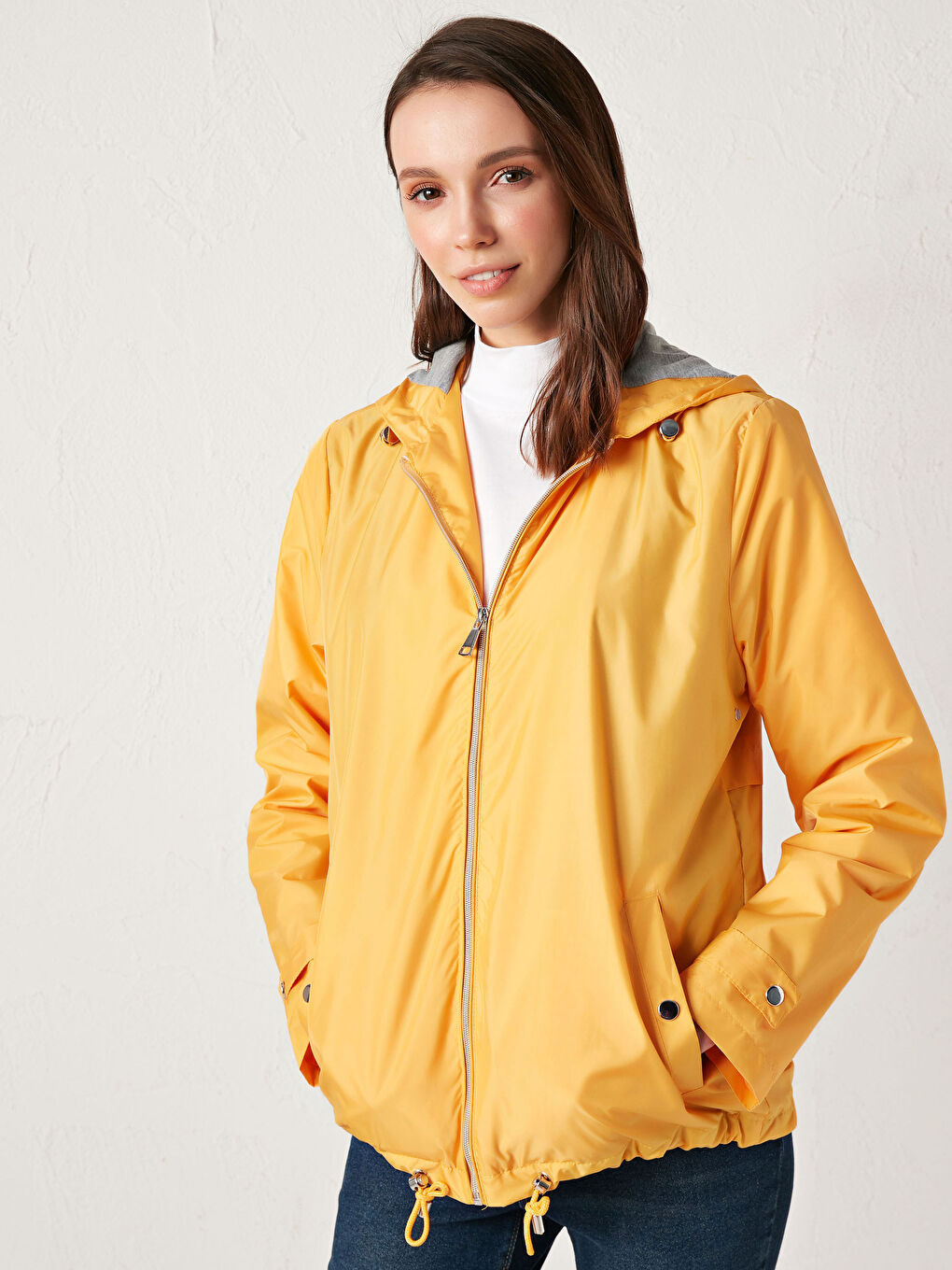 Impermeabil Ușor cu Glugă-1