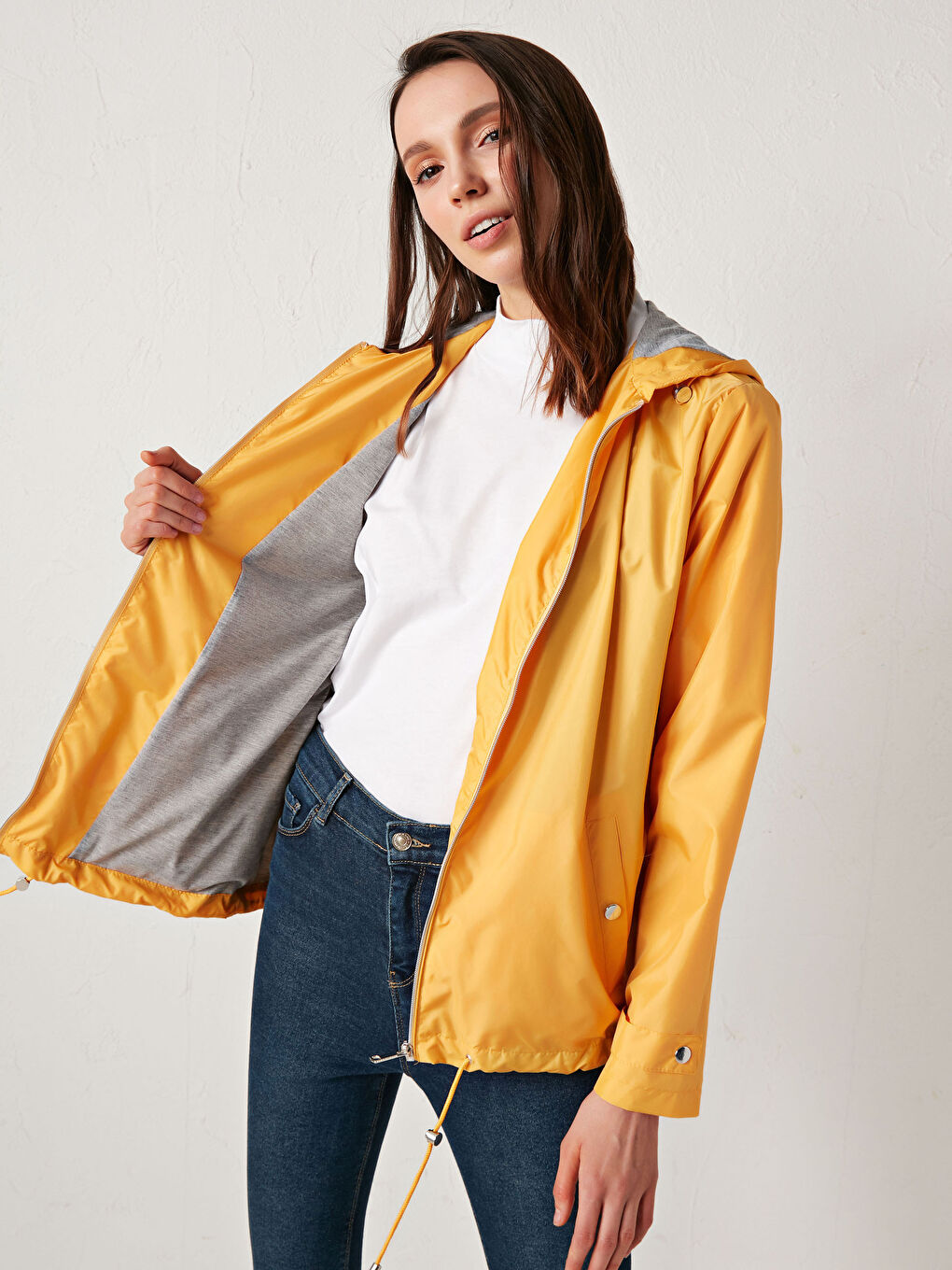 Impermeabil Ușor cu Glugă-2