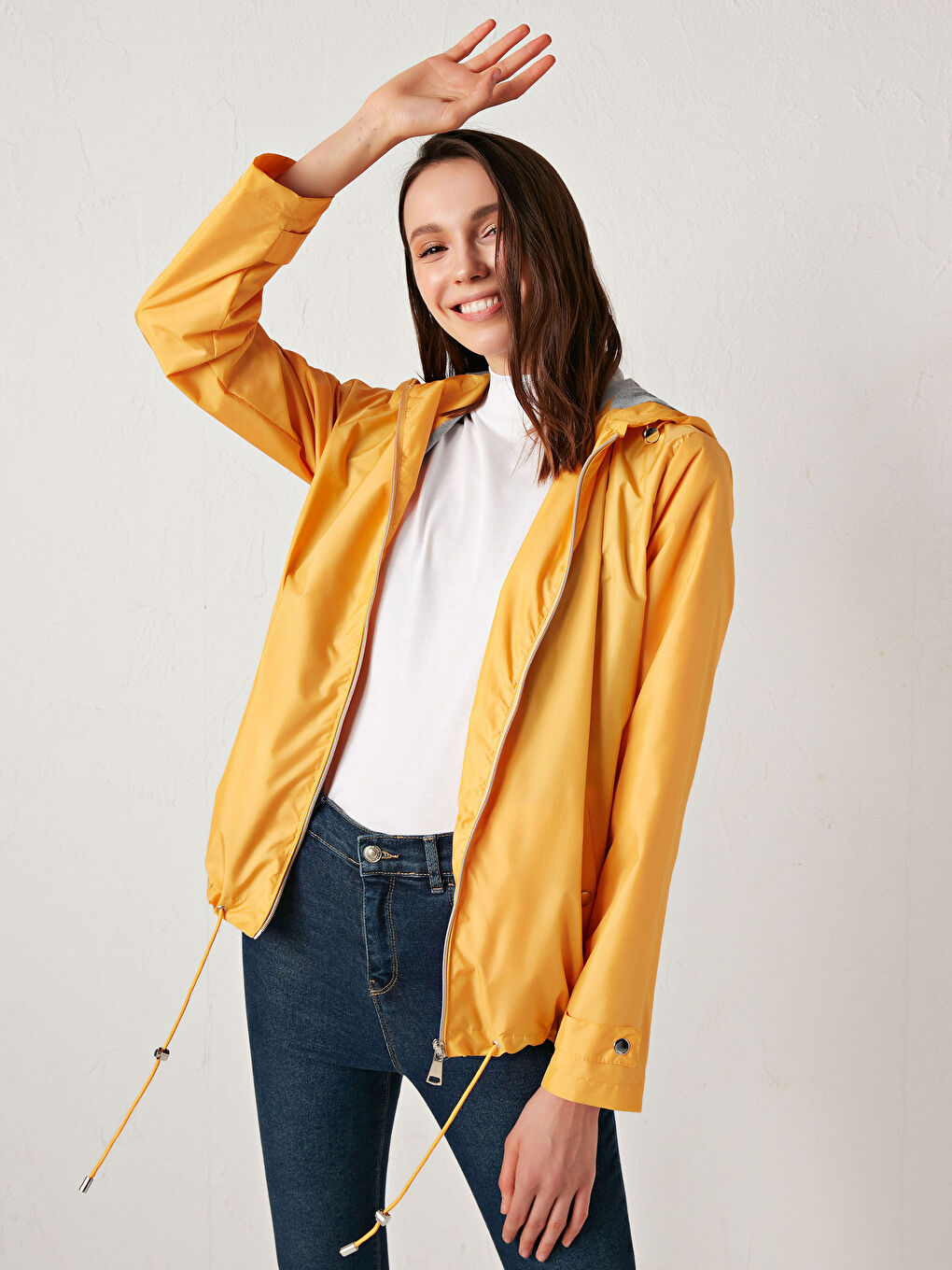 Impermeabil Ușor cu Glugă-3