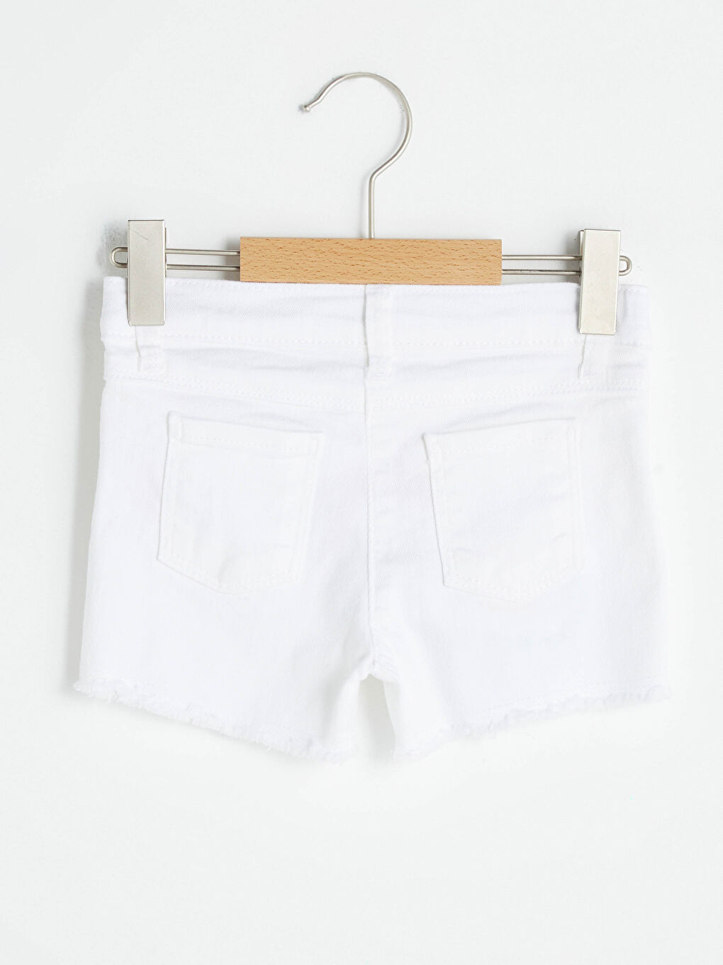 Shorts Basiques Confortables en Gabardine pour Bébé Fille-2