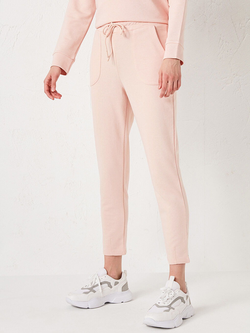 Pantalon de survêtement à taille élastiquée pour Femmes-6