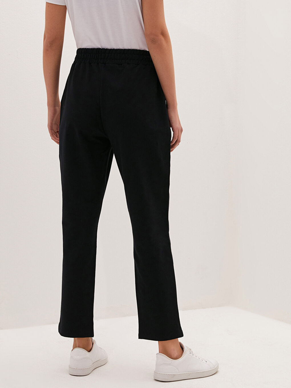 Elasticated Waist Women's Sweatpants-2