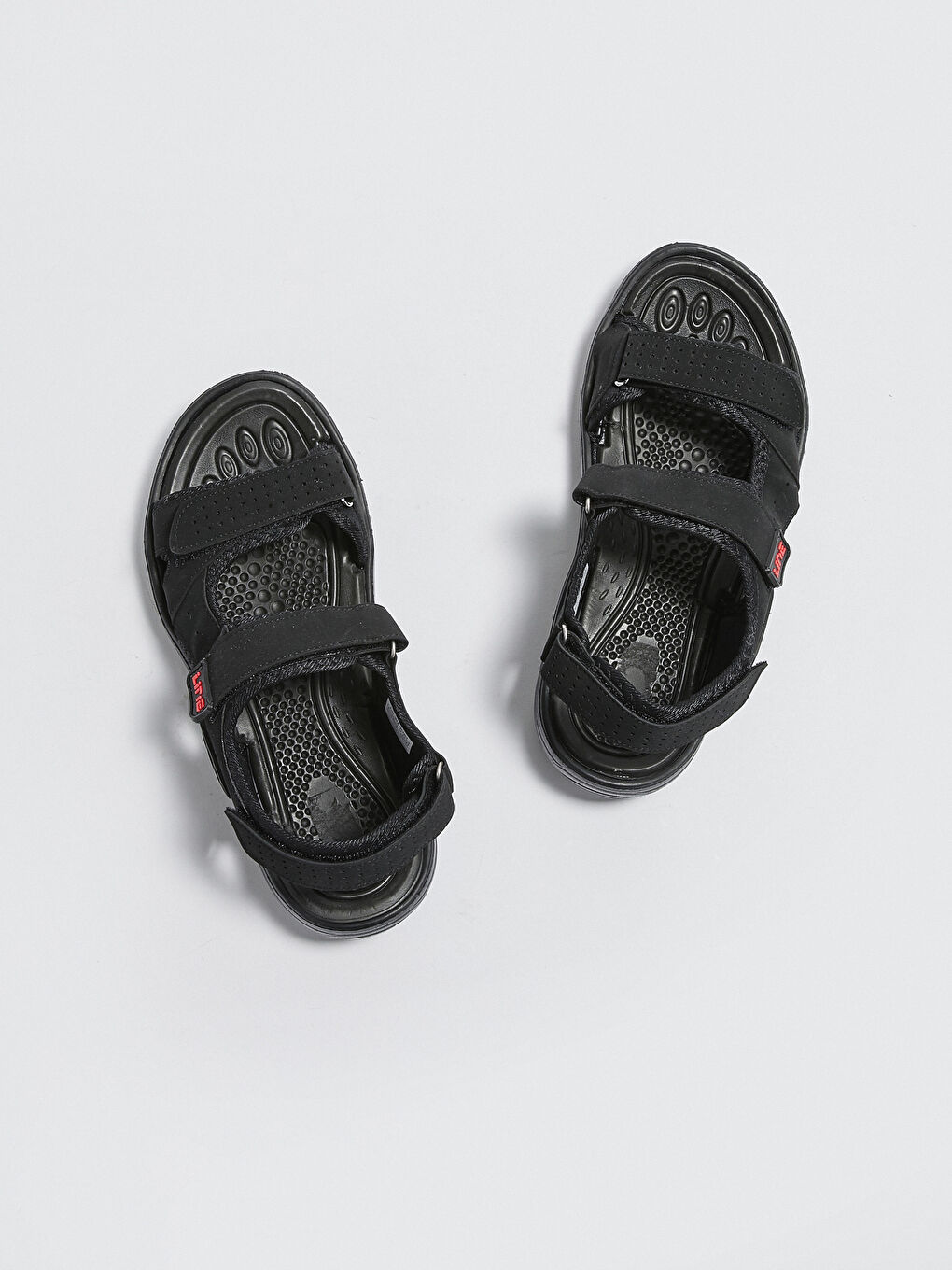 صنادل بشريط مزدوج وڤيلكرو للرجال-3