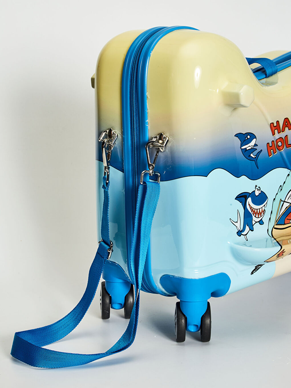 Karışık Çekçekli Baskılı Erkek Çocuk Valiz-1