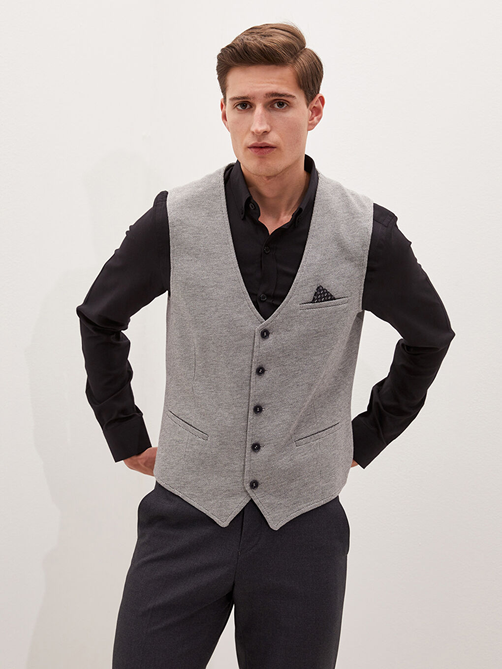 Slim Fit Classic Slim Men's Vest