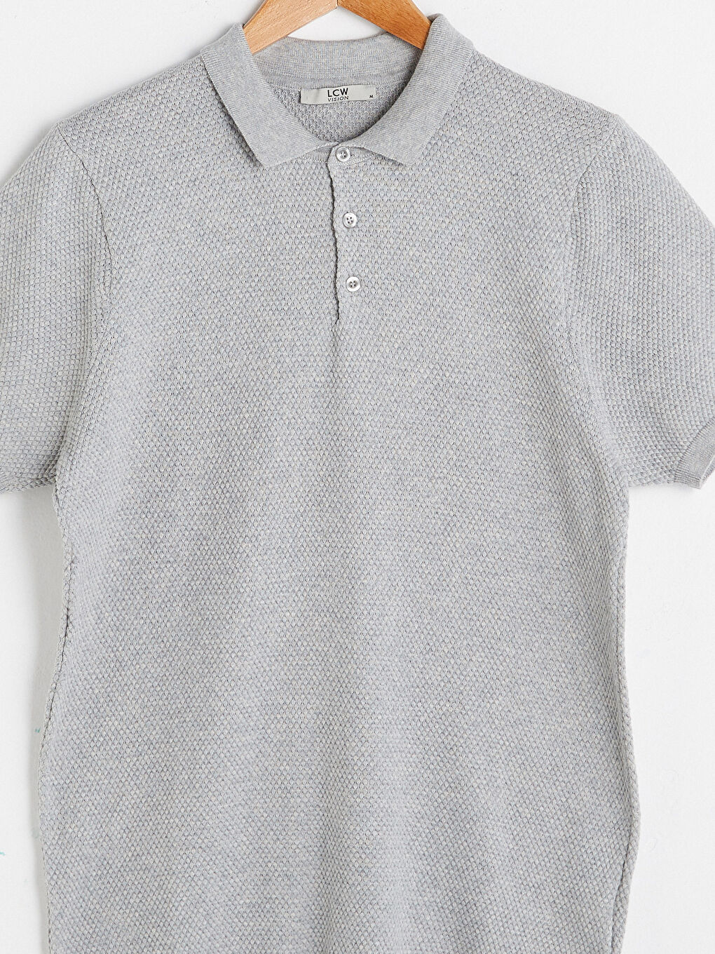 Men's Polo Collar Knitted T-Shirt-6