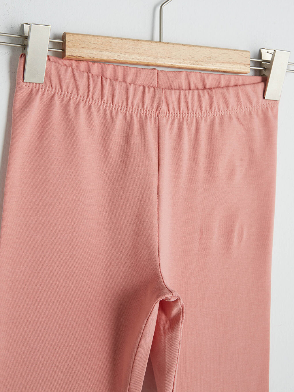 Basic Cotton Girls Knee-High Tights-2