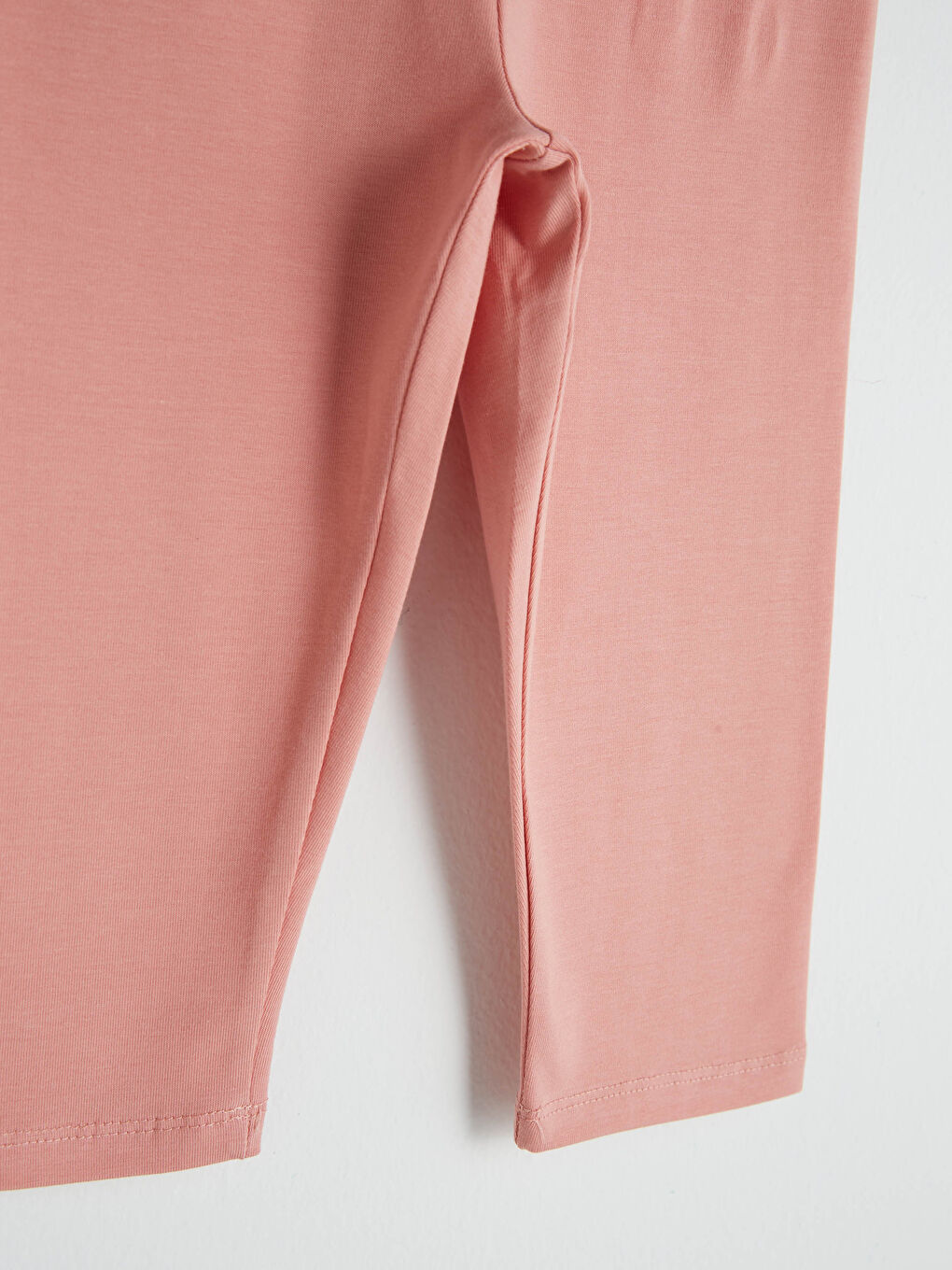 Basic Cotton Girls Knee-High Tights-3