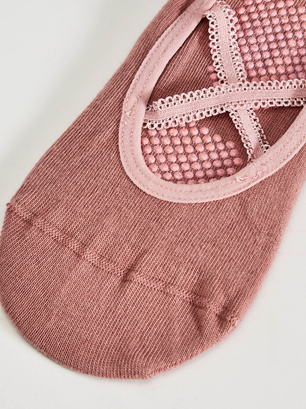 Pembe Babet Çorap-1