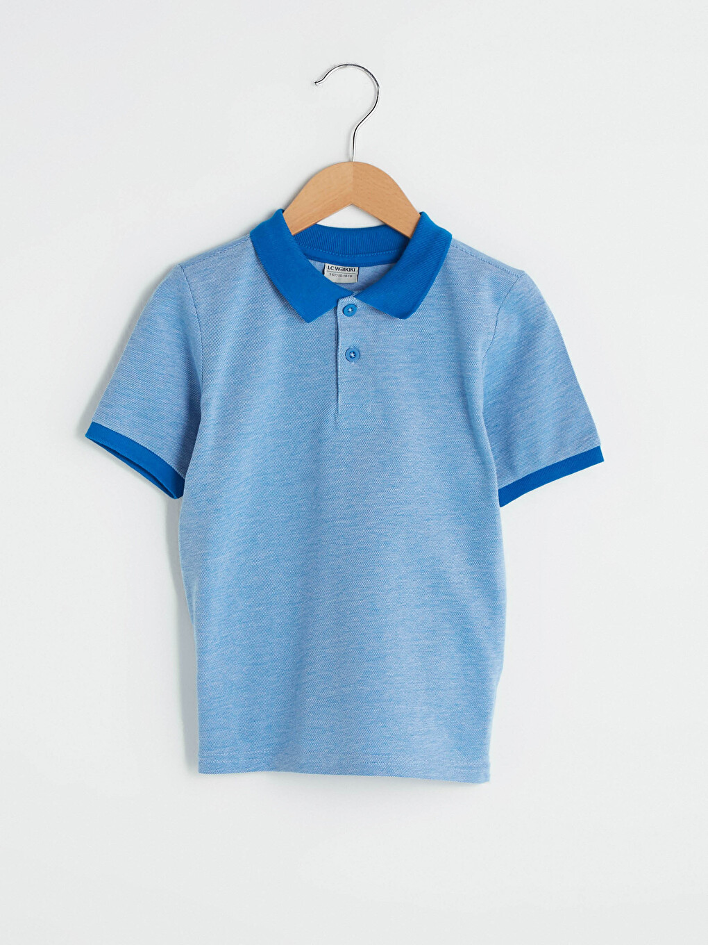 Polo Neck Basic Short Sleeve Boys' T-shirt