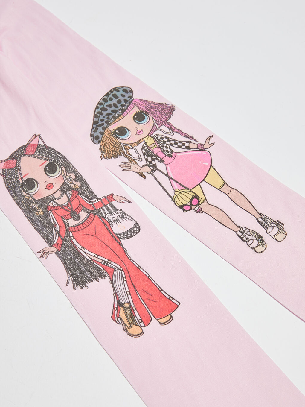 Pembe LOL Surprise OMG Lisanslı Kız Çocuk Külotlu Çorap-2