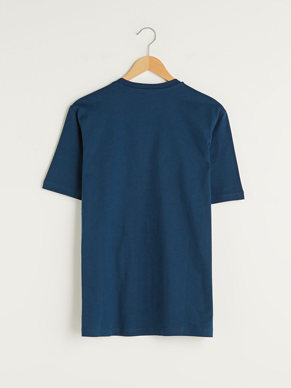LC Waikiki Crew Neck Short Sleeve Printed Combed Cotton Men's T-shirt -S1DA35Z8-EWU